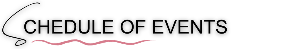 Schedule of Events