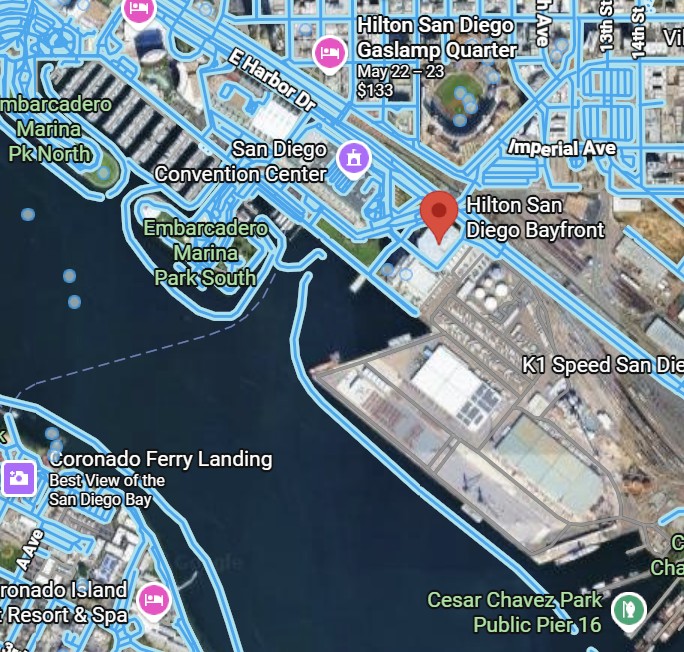 Hilton Map